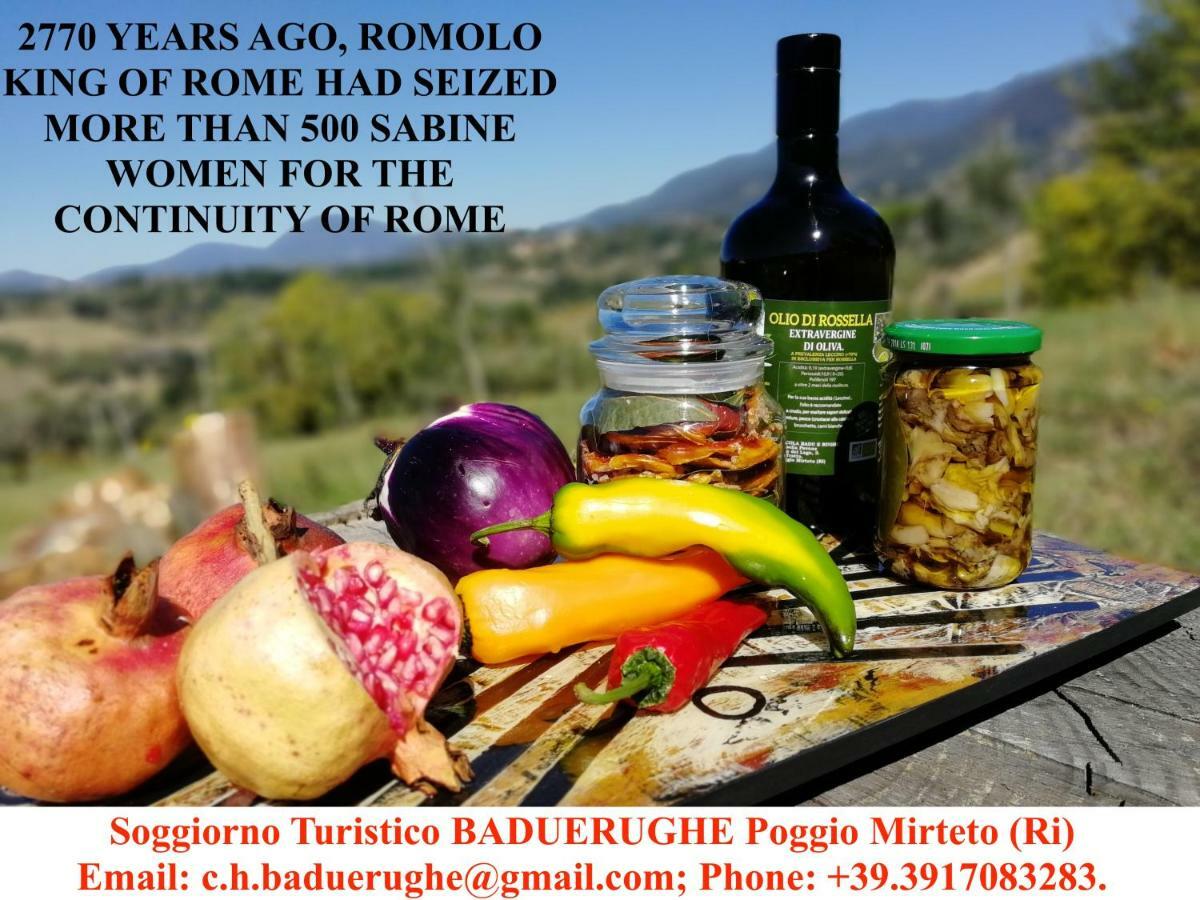 Baduerughe - Valledellago Poggio Mirteto Exterior foto